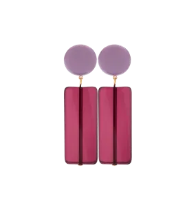 Lorena Taddei Purple Earring Set