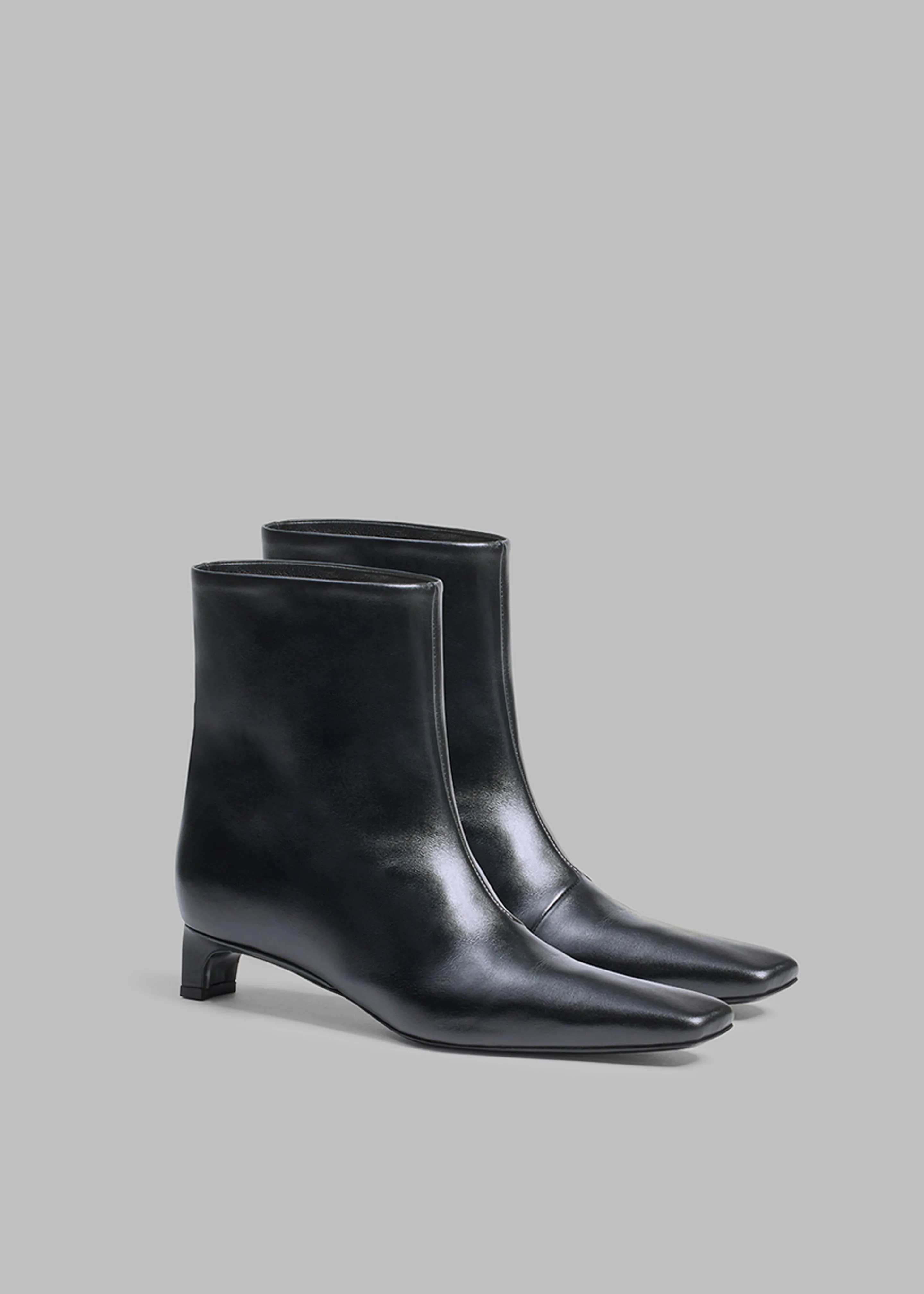 Loulou Studio Celine Ankle Boots - Black