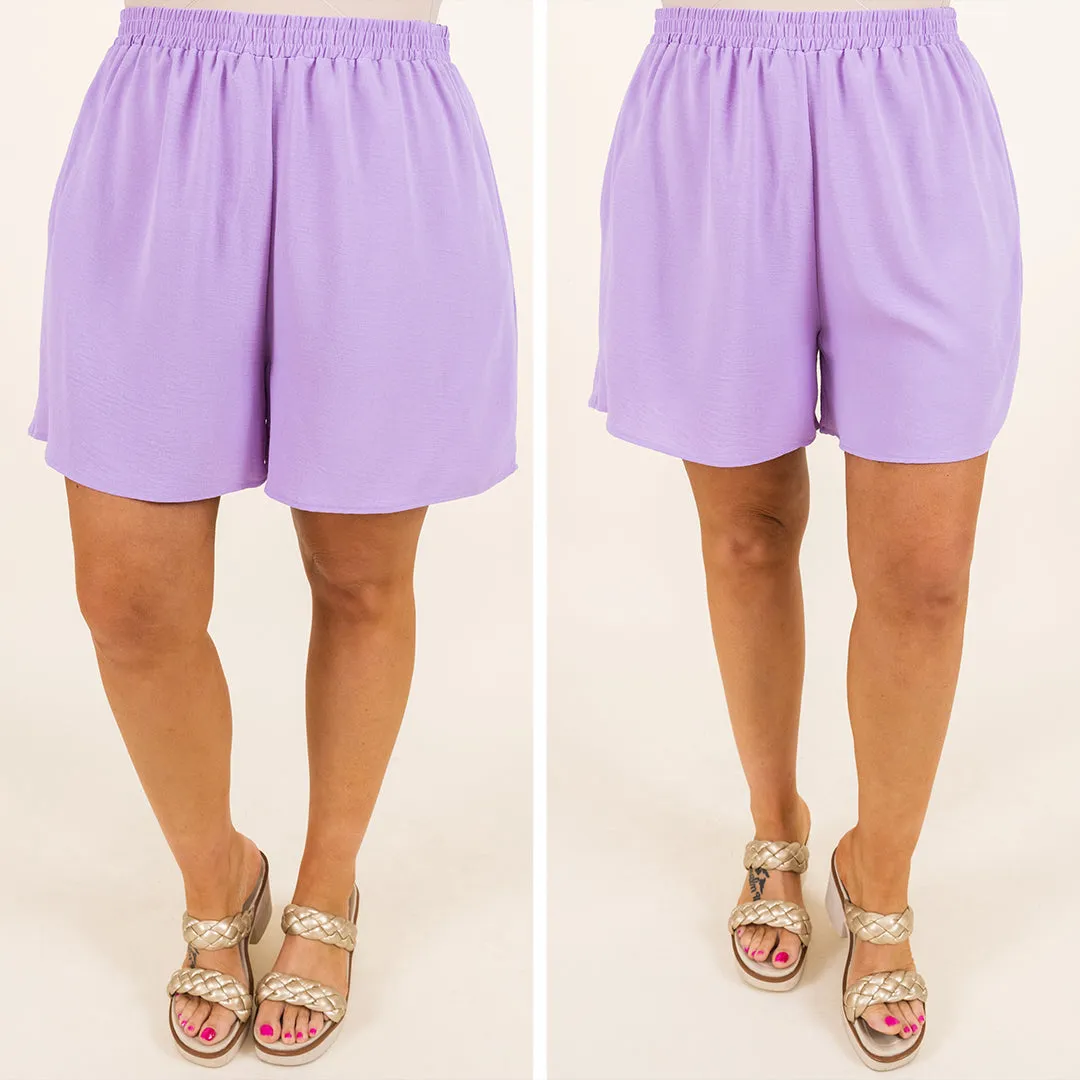 Love Shorts in Lilac - Run for Women