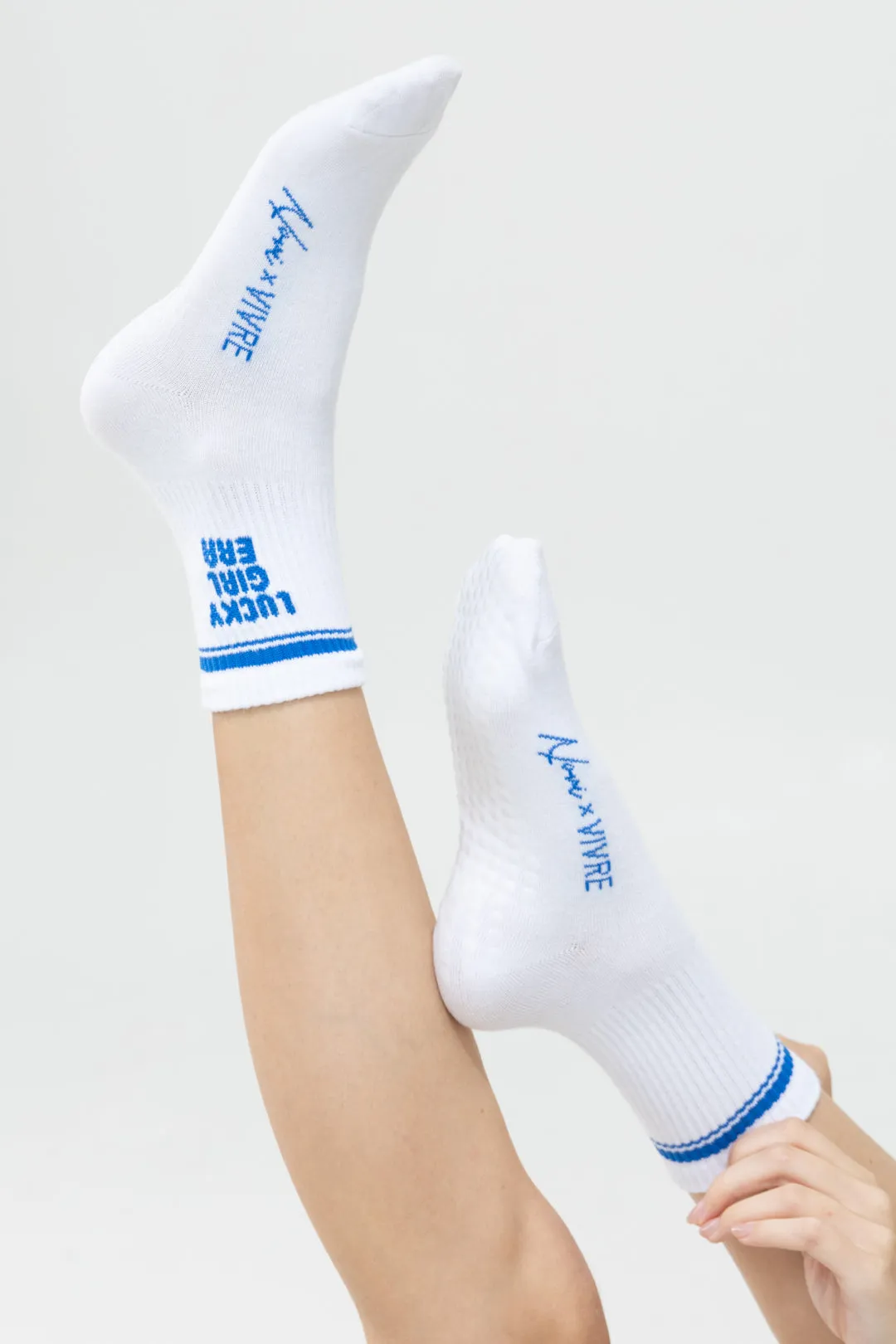 Lucky Girl Pilates Socks