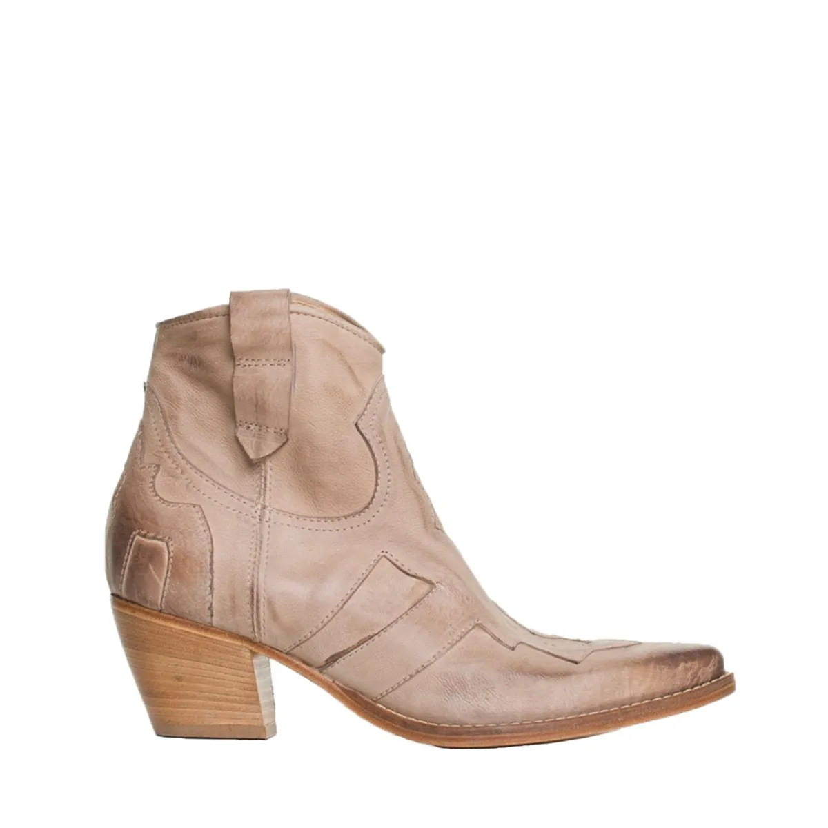 Lucy Taupe Cowgirl Boots