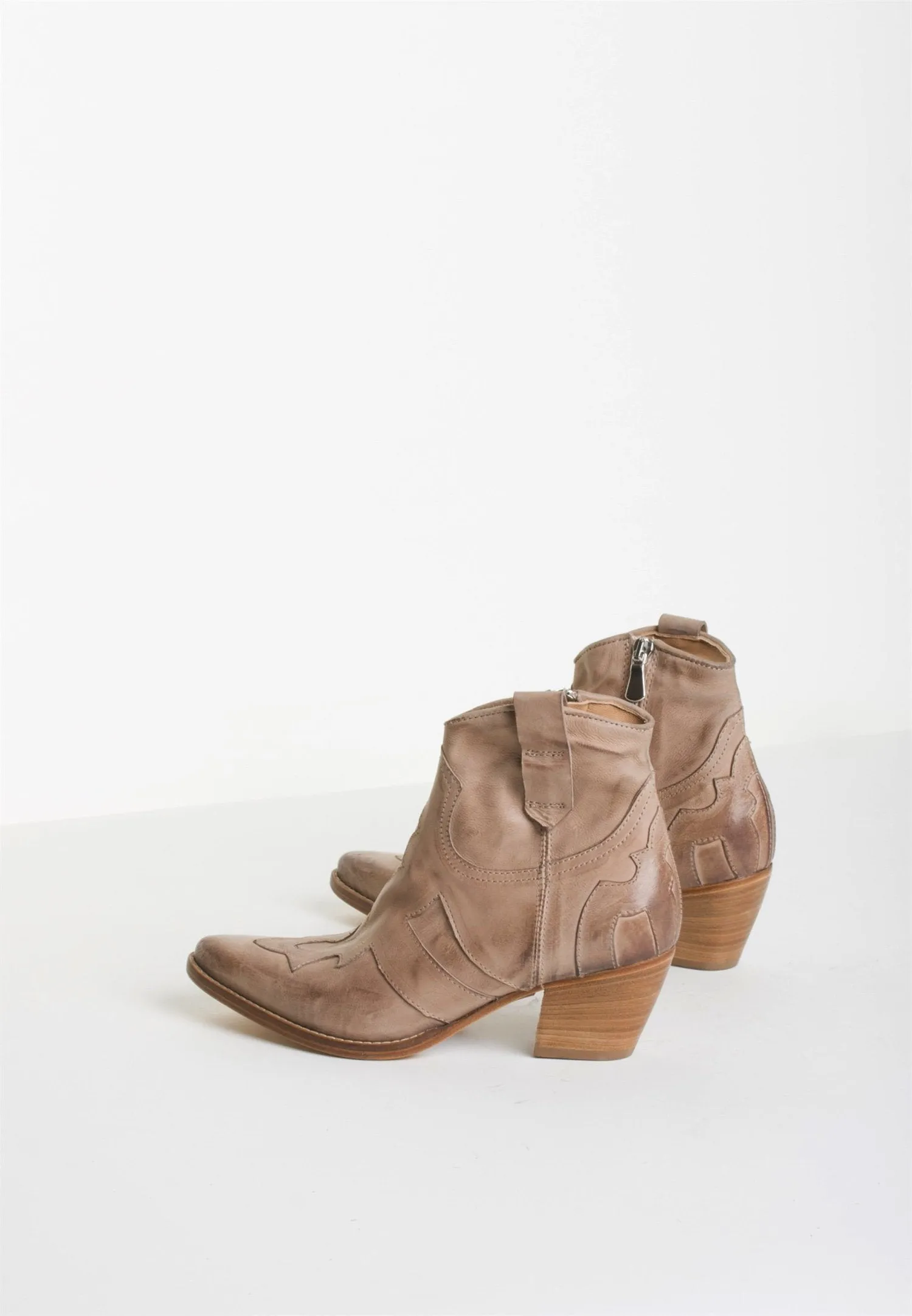 Lucy Taupe Cowgirl Boots