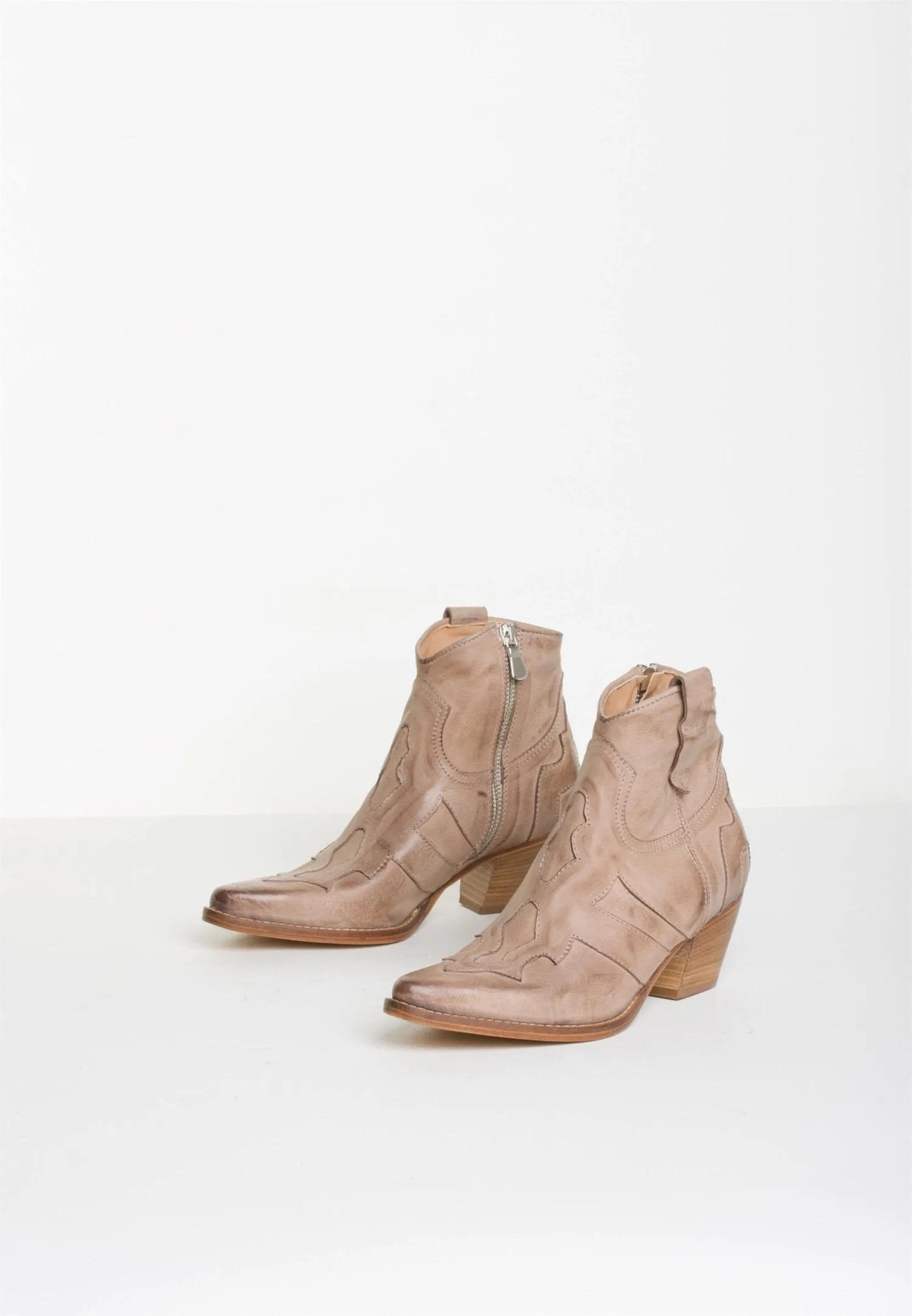 Lucy Taupe Cowgirl Boots