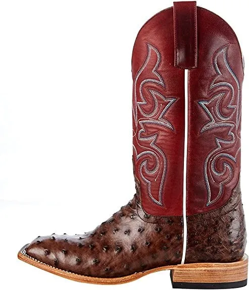 Macie Bean Red Fools Ostrich Boot for Women