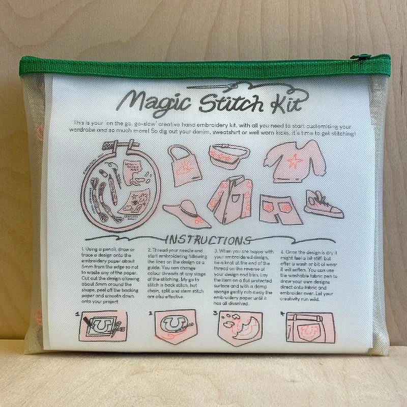 Embroidery Kit for Magic Stitching