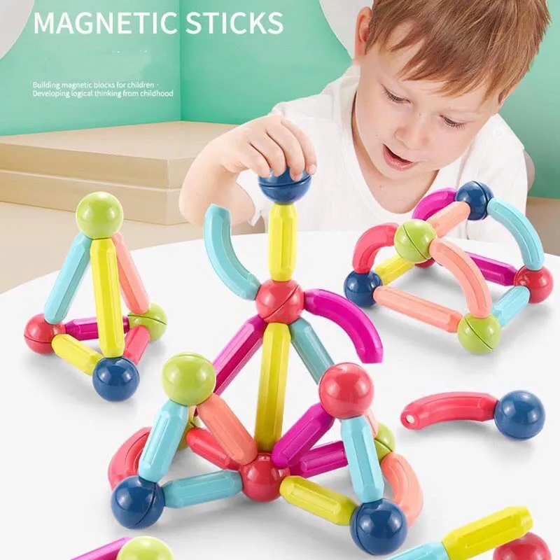 Magnetic Building Rods