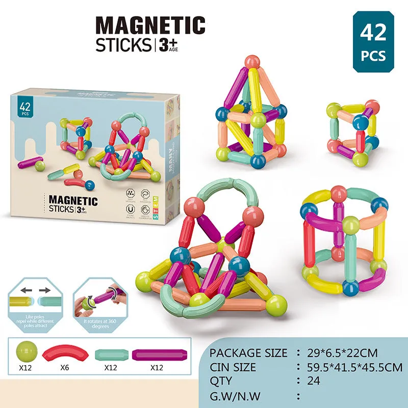 Magnetic Building Rods