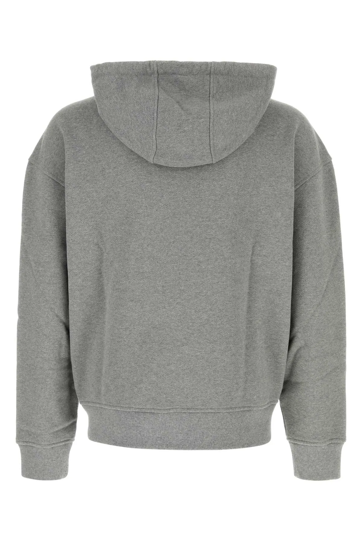 Maison Kitsune Grey Cotton Oversize Sweatshirt