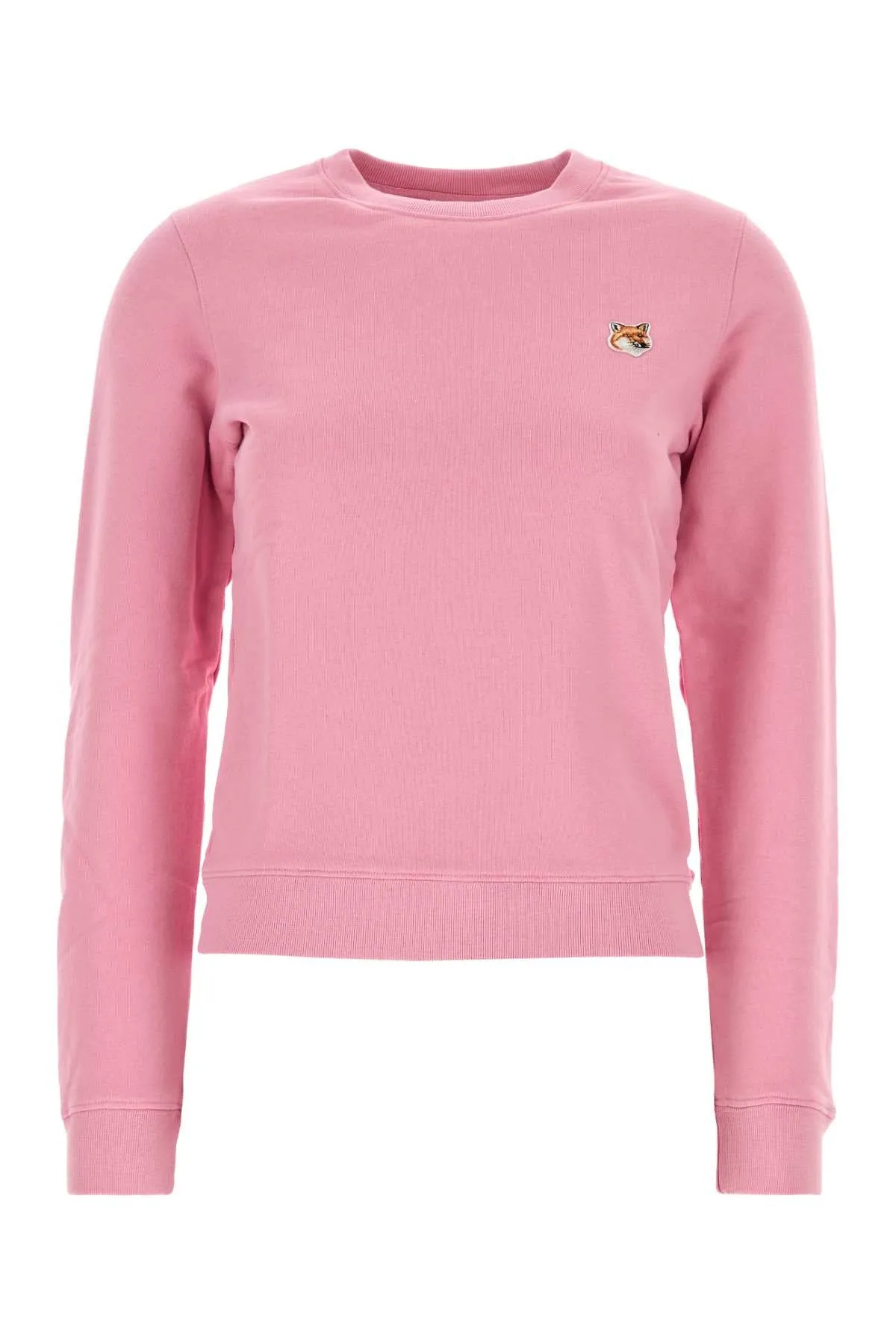 Maison Kitsune Pink Cotton Sweatshirt