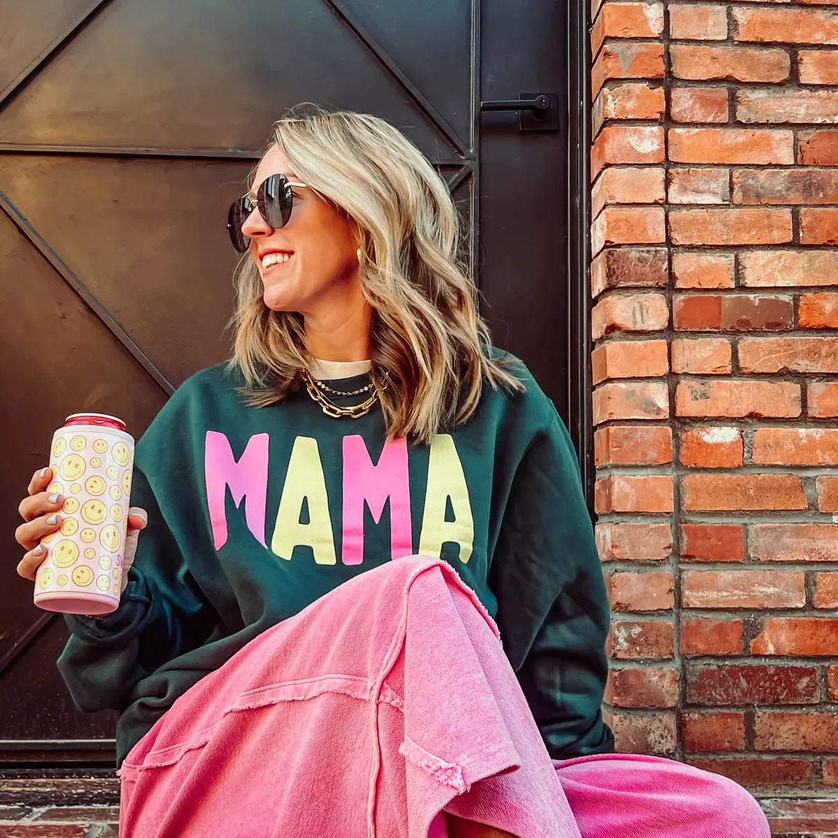 Forest Green Mama Sweatshirt