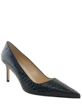 Manolo Blahnik Snake Pattern Pumps in Size 7