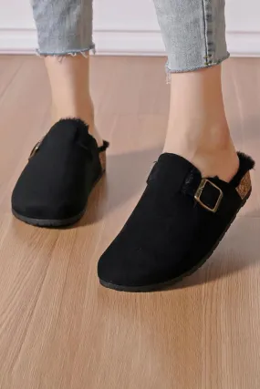 Avery Black Medora Mules