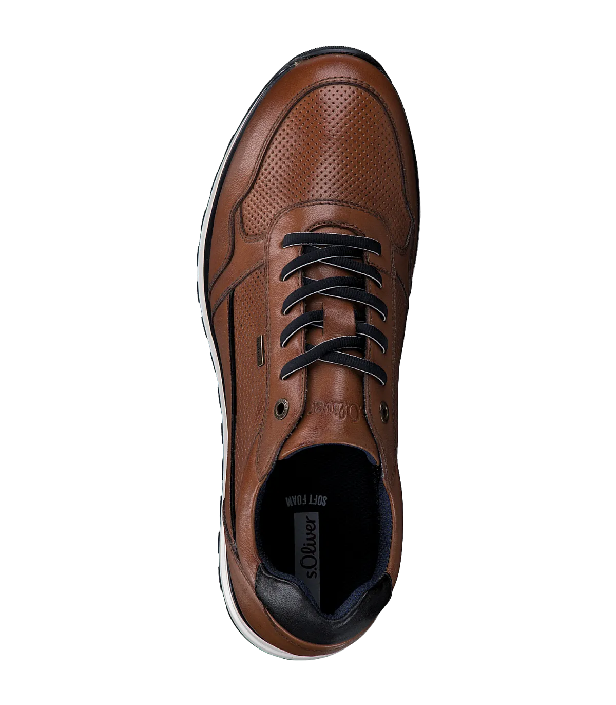 Men Sneakers S.Oliver- Cognac