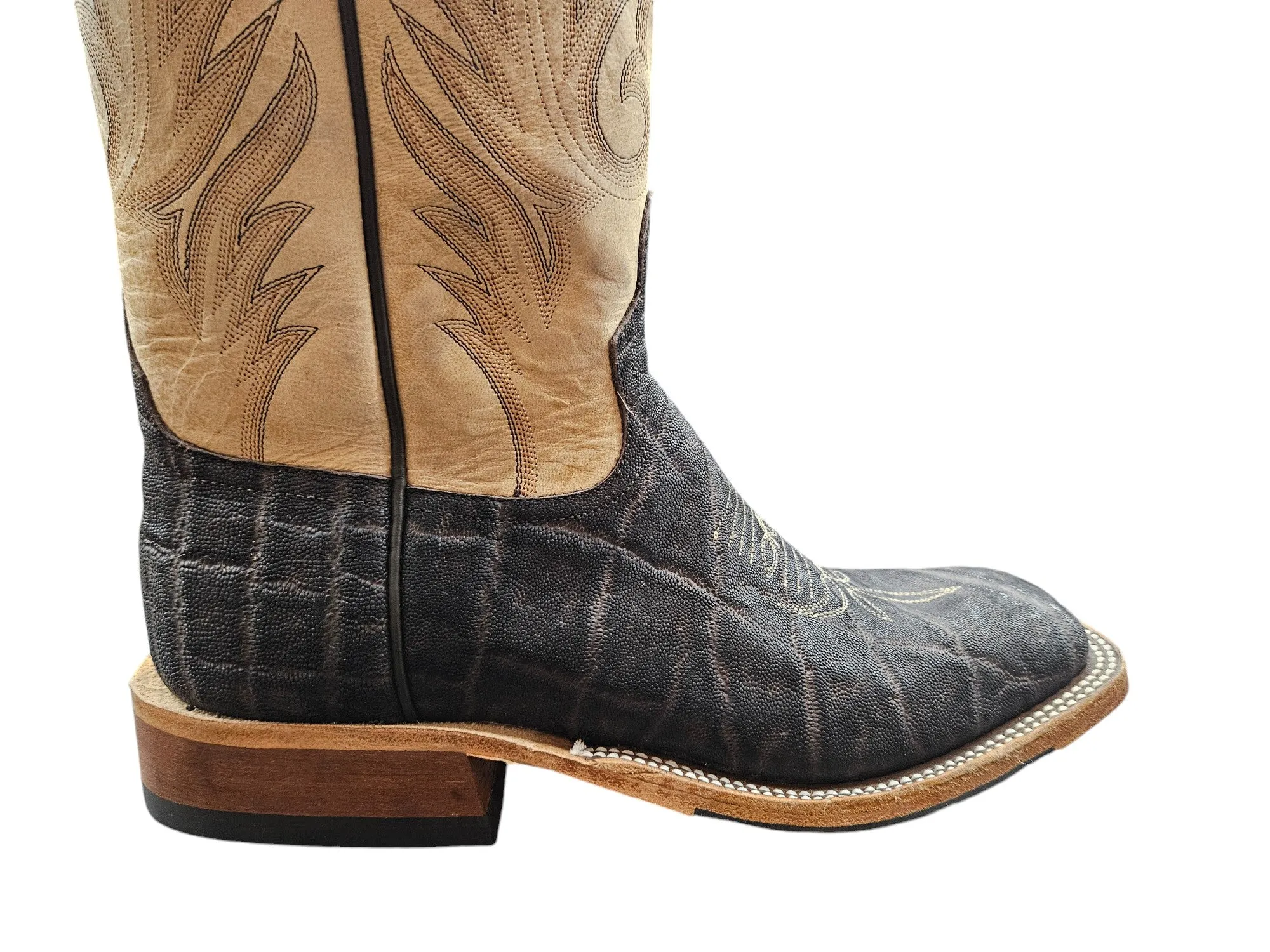 MEN'S ANDERSON BEAN EXCLUSIVE CHOCOLATE ELEPHANT WESTERN BOOTS 340753