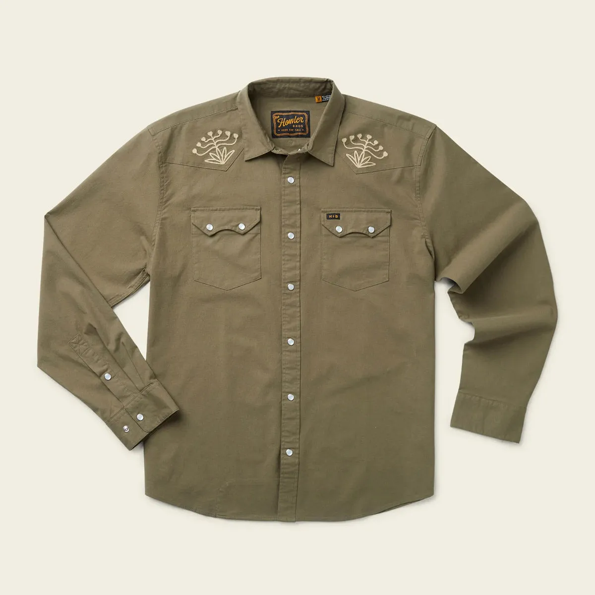 Men's Crosscut Deluxe Snapshirt