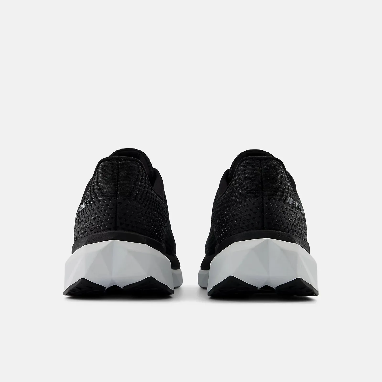  Men's FuelCell PROPEL Black with White and Steel V5  