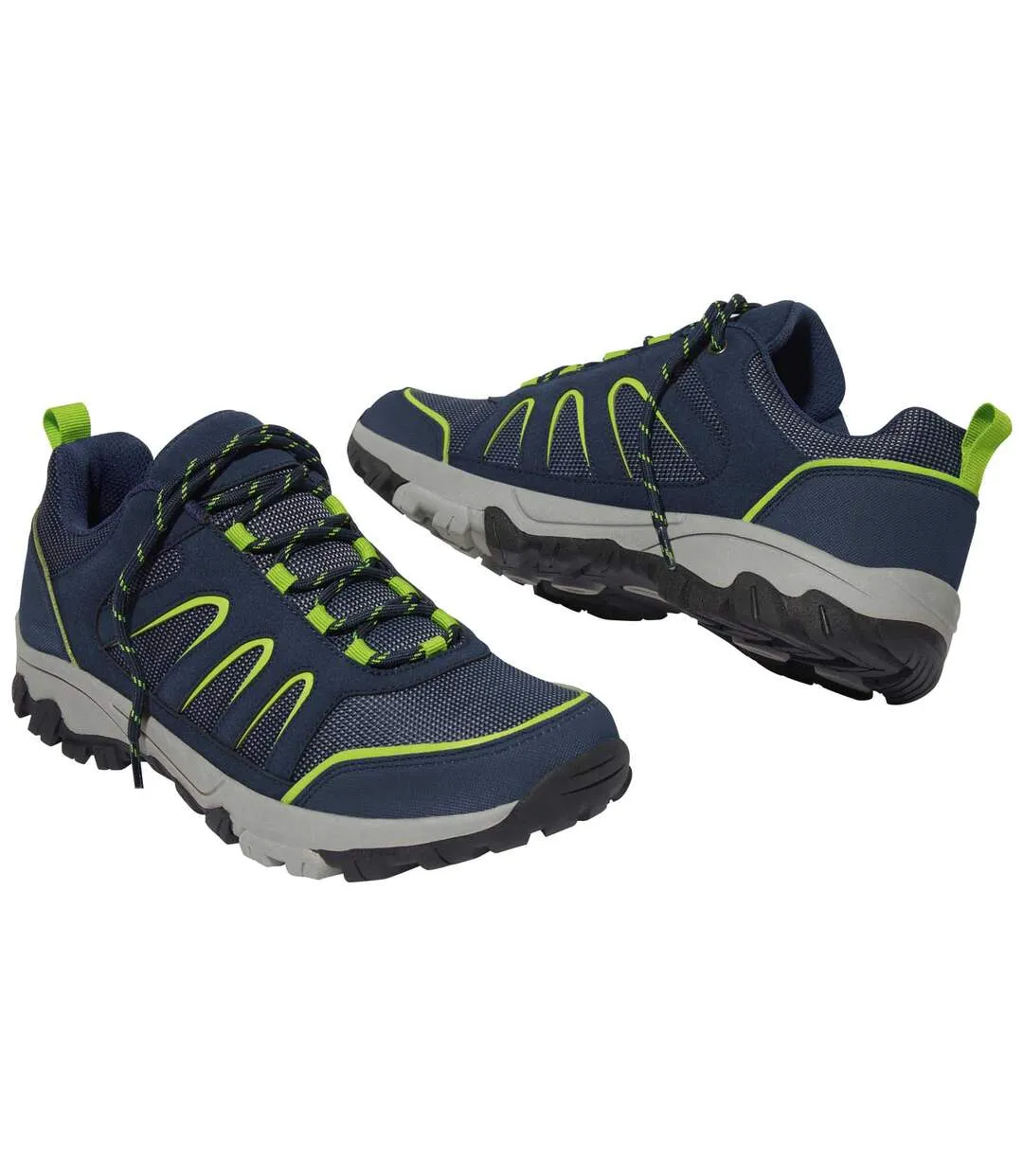 Men's Navy Water-Repellent Trainers 