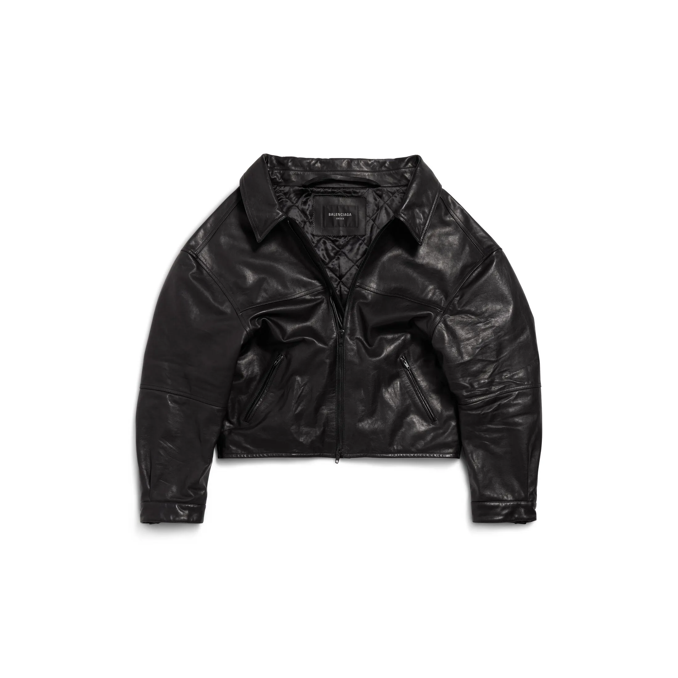 MEN’S OFF SHOULDER JACKET IN BLACK