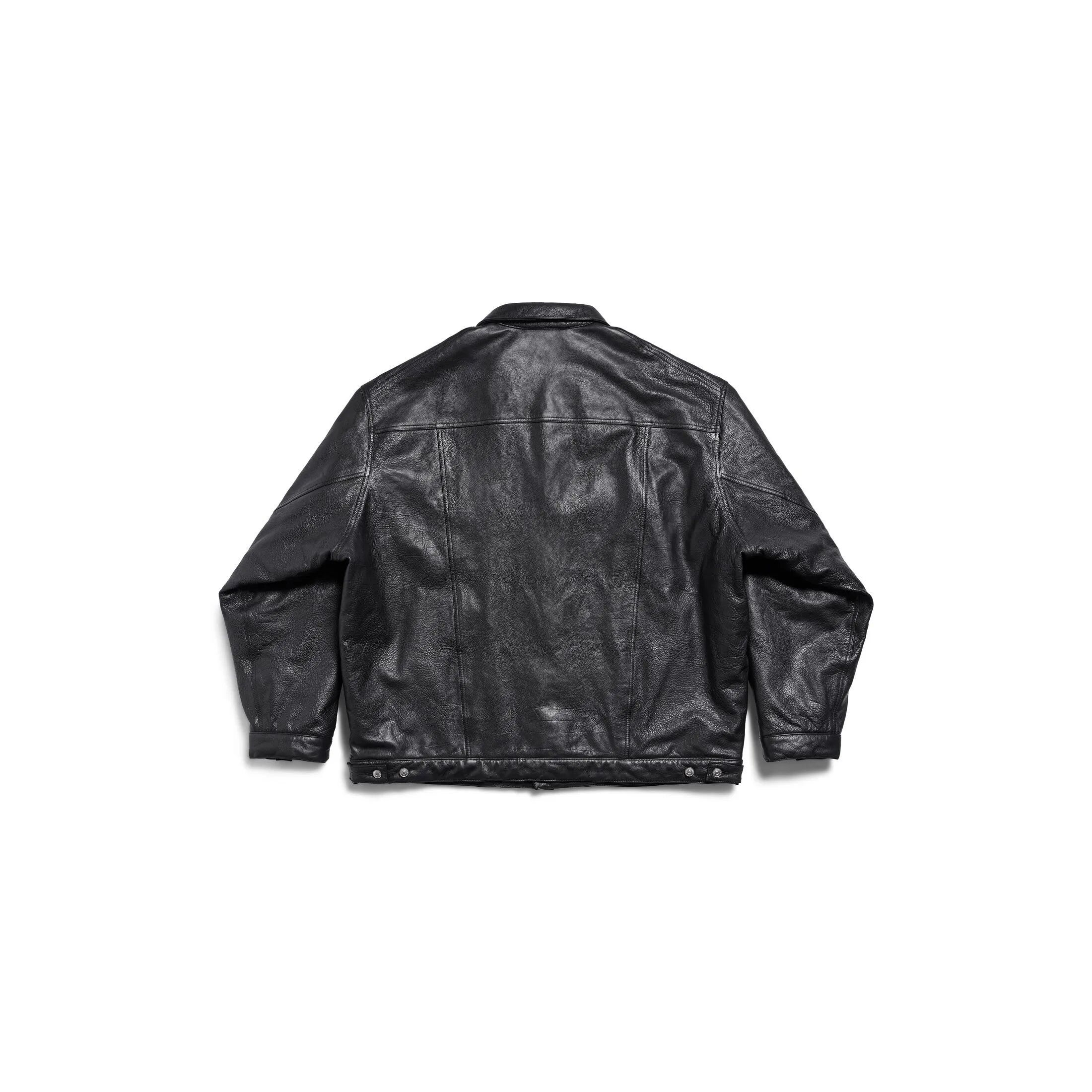 MEN’S OVERSIZED PADDED JACKET IN BLACK