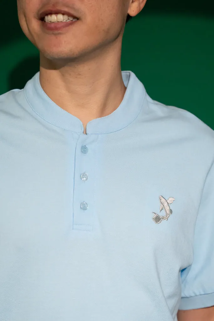 Men's Blue Polo Tee