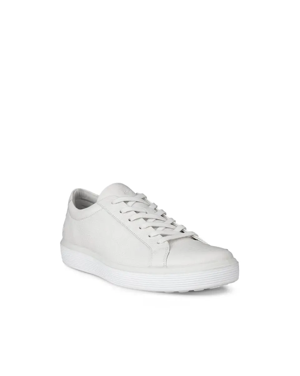  Men's Soft 60 Lace up Sneaker in White  