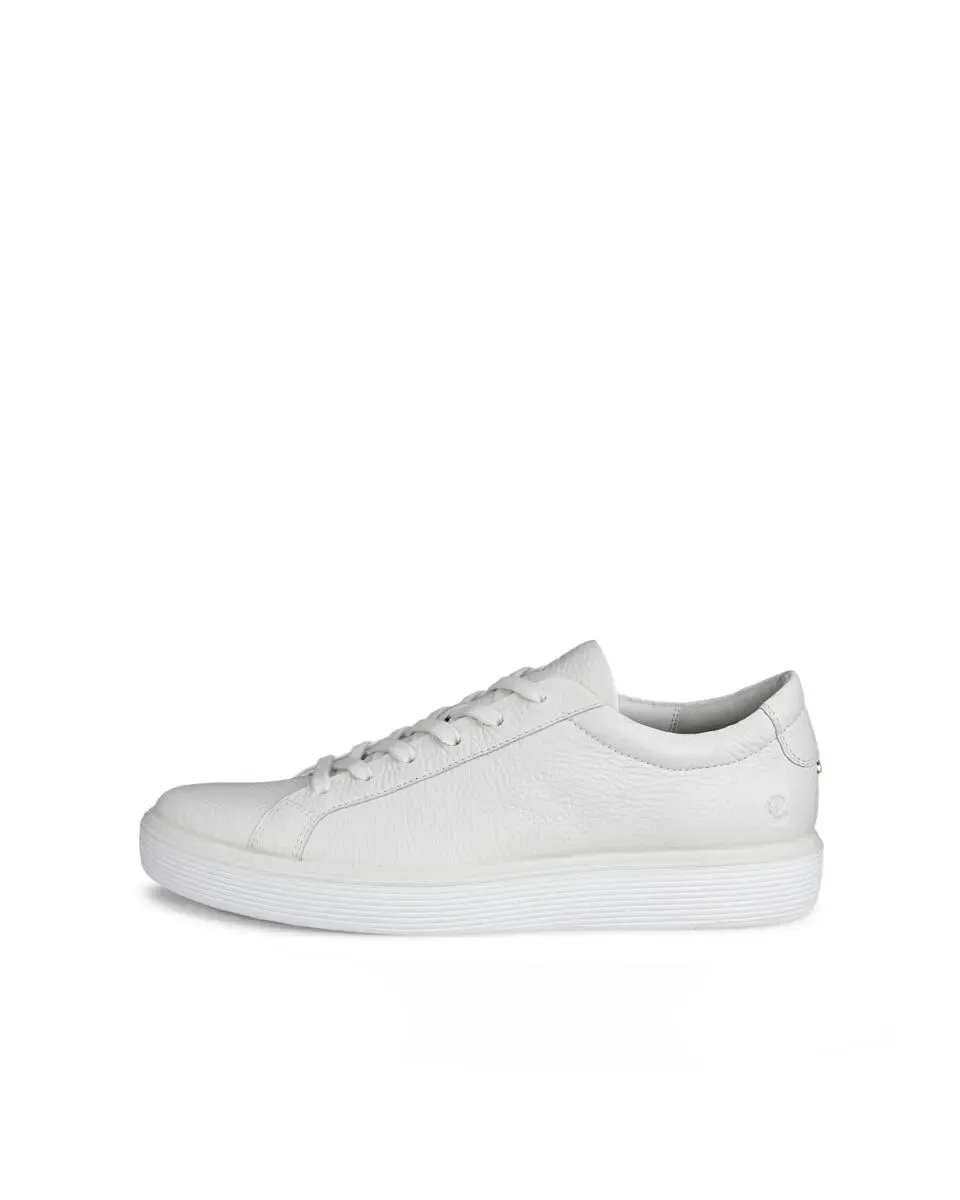  Men's Soft 60 Lace up Sneaker in White  