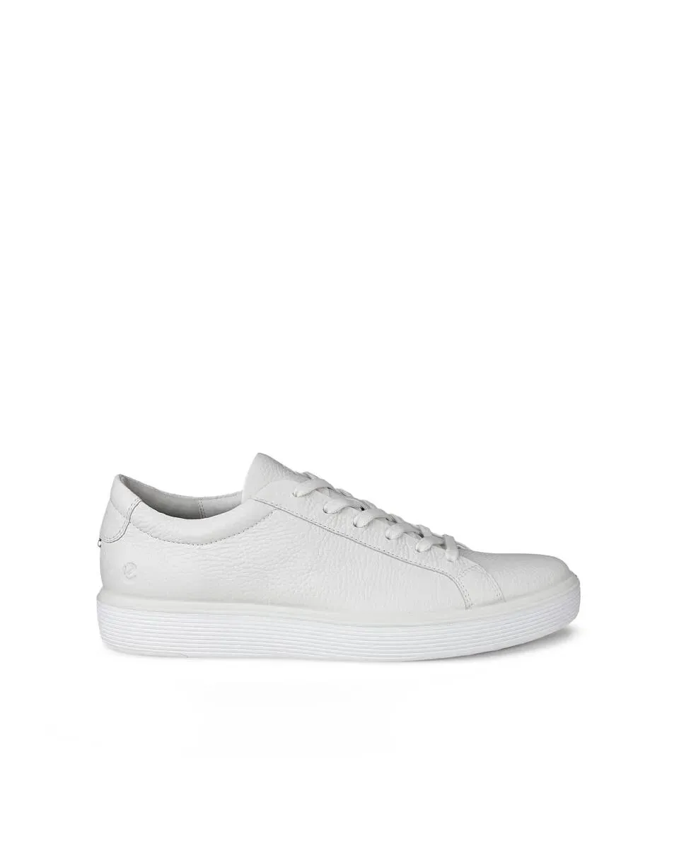  Men's Soft 60 Lace up Sneaker in White  