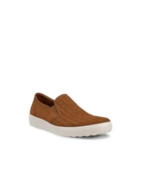  Men's Soft 7 Woven Slip on in Camel  