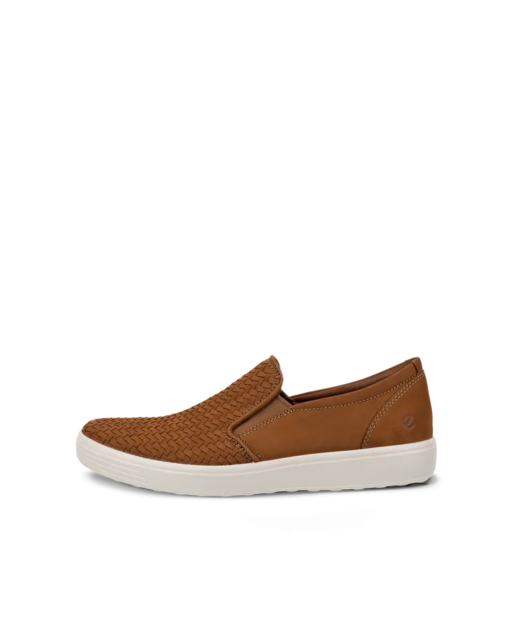  Men's Soft 7 Woven Slip on in Camel  