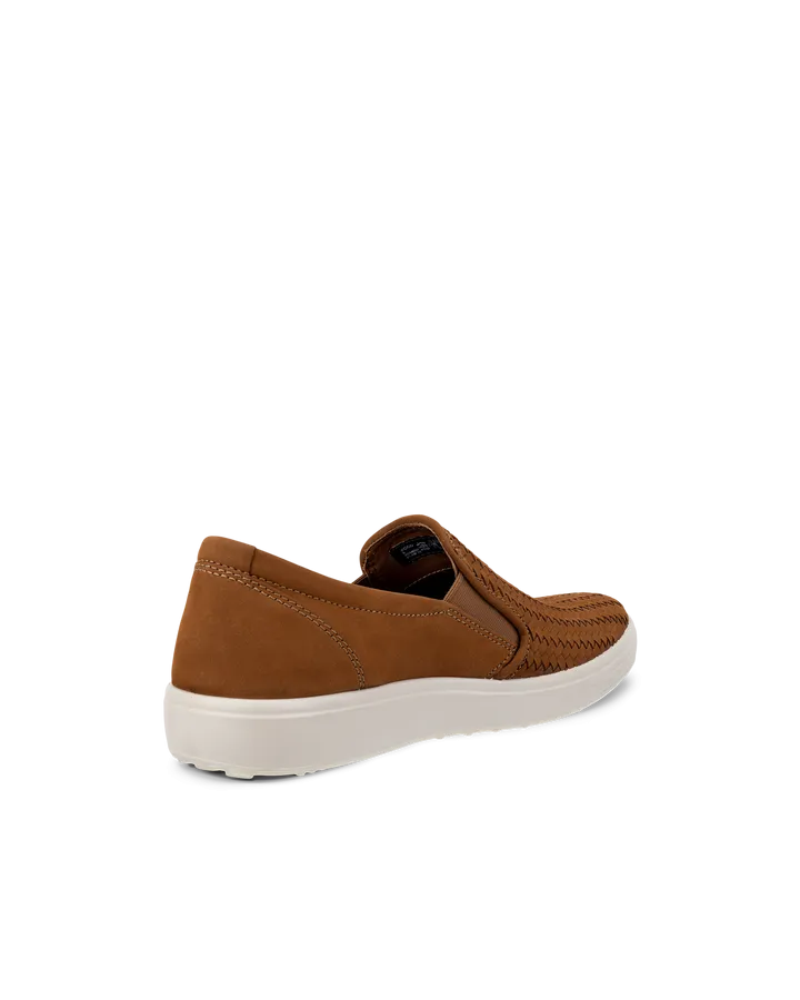  Men's Soft 7 Woven Slip on in Camel  