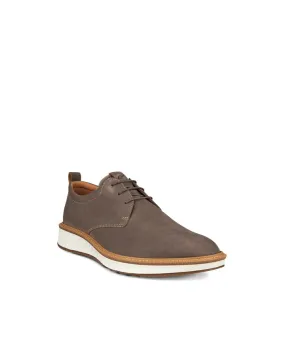  Men's ST.1 Hybrid 3-Eyelet Derby Shoe in Dark Clay  