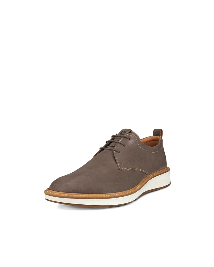  Men's ST.1 Hybrid 3-Eyelet Derby Shoe in Dark Clay  