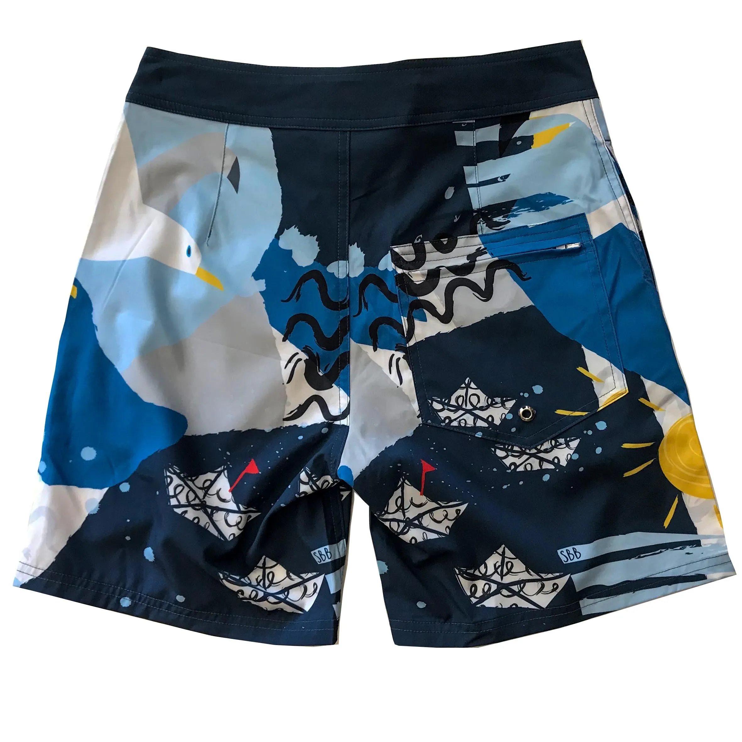 Men's Surfer Boardies: Seaside