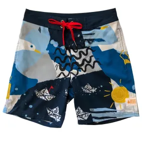 Men's Surfer Boardies: Seaside