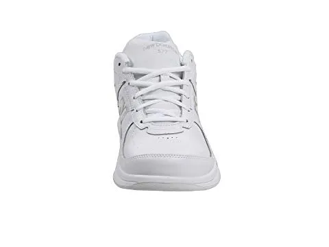  Men's Walking 577 Lace Up Shoe in White  