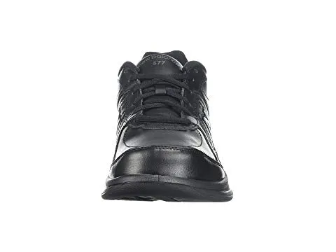  Men's Walking 577 Lace Up Walking Shoe in Black  