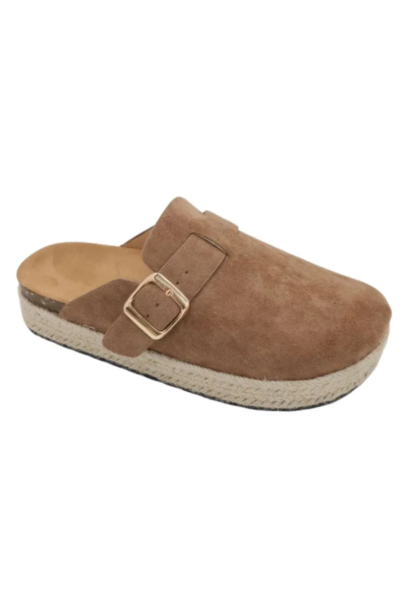 Lazy Bear Khaki Mercado Mules