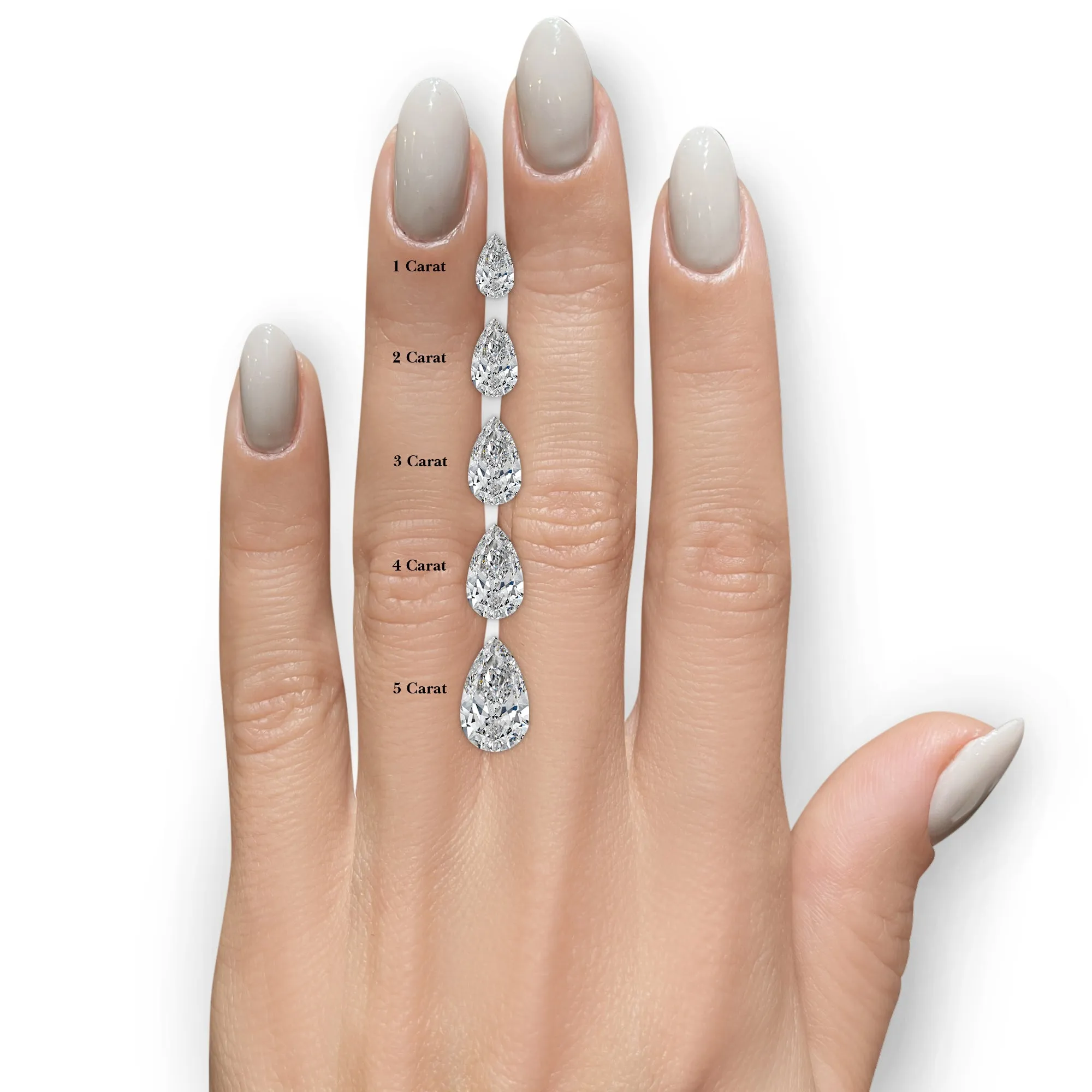 Mia Diamond Bridal Set - Lab Grown, 18K White Gold