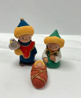 Small Cultural Nativity Display