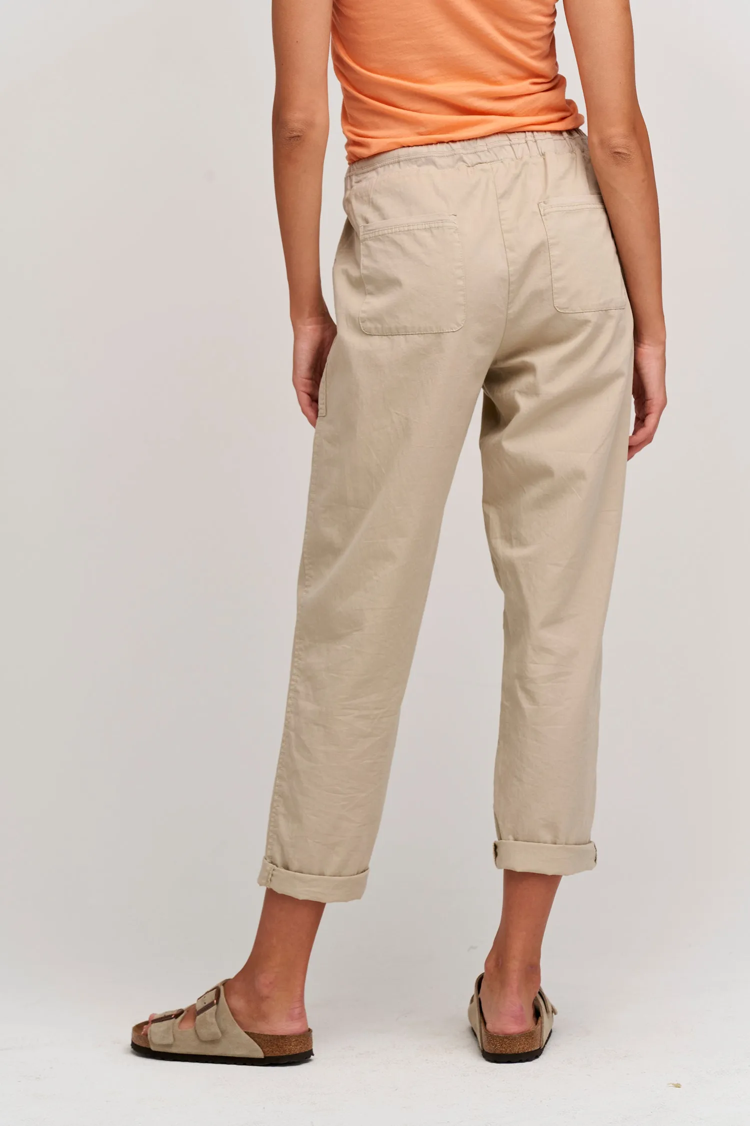 MISTY TROUSERS COTTWILL IN OATMEAL