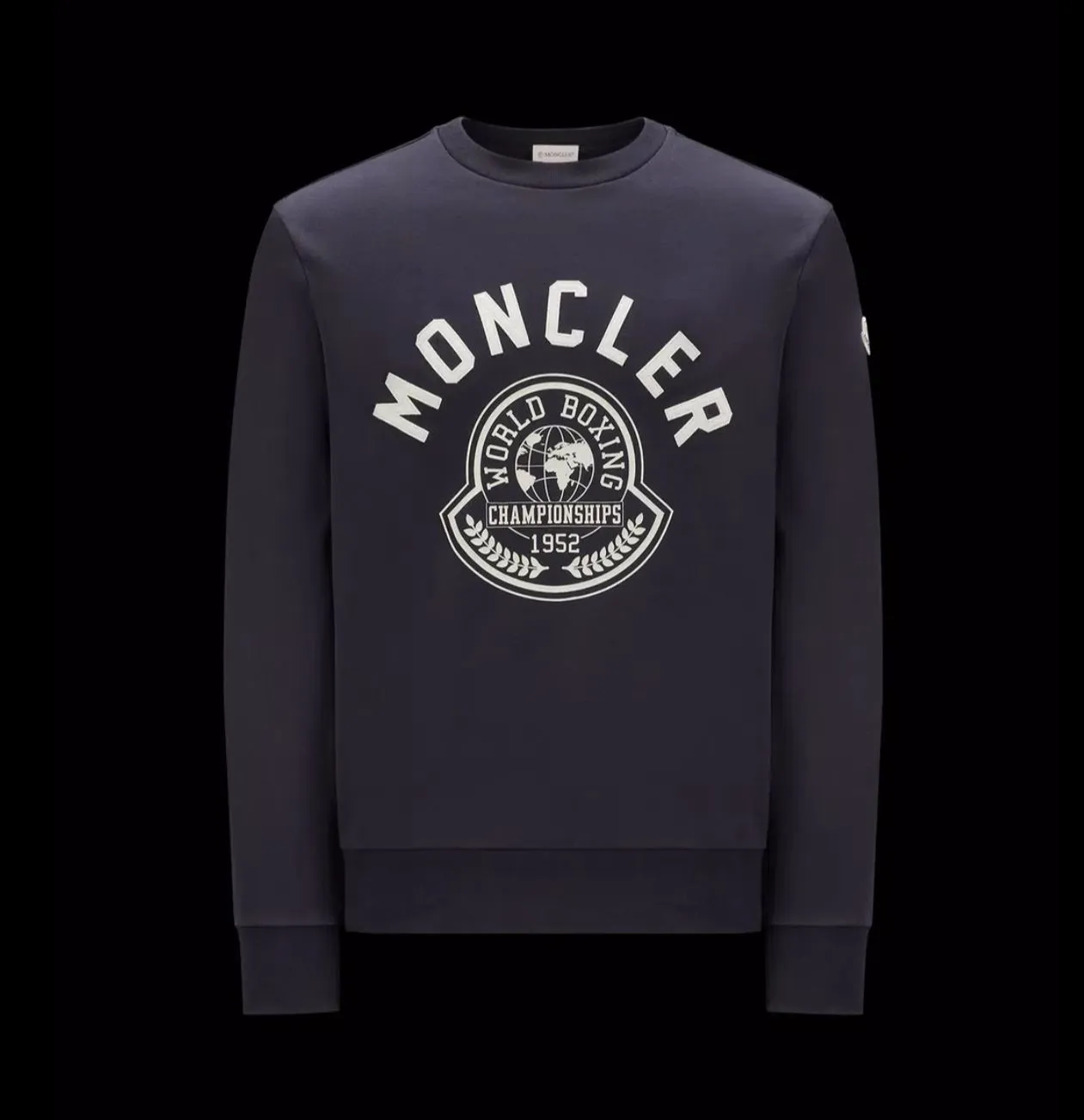 Moncler Printed Motif Sweatshirt