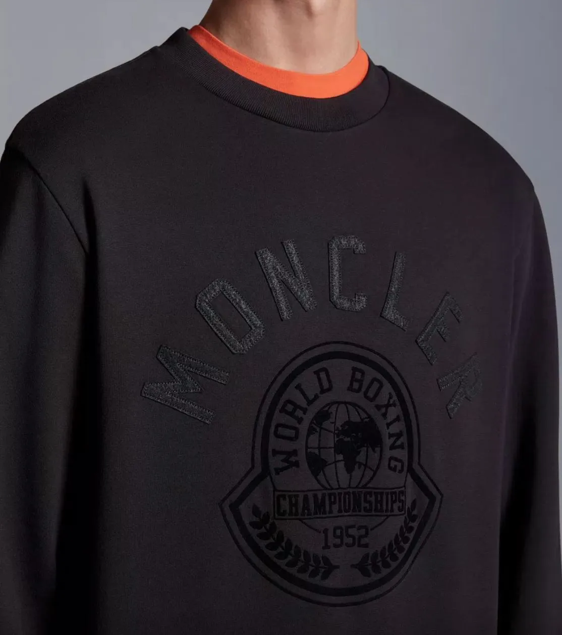 Moncler Printed Motif Sweatshirt