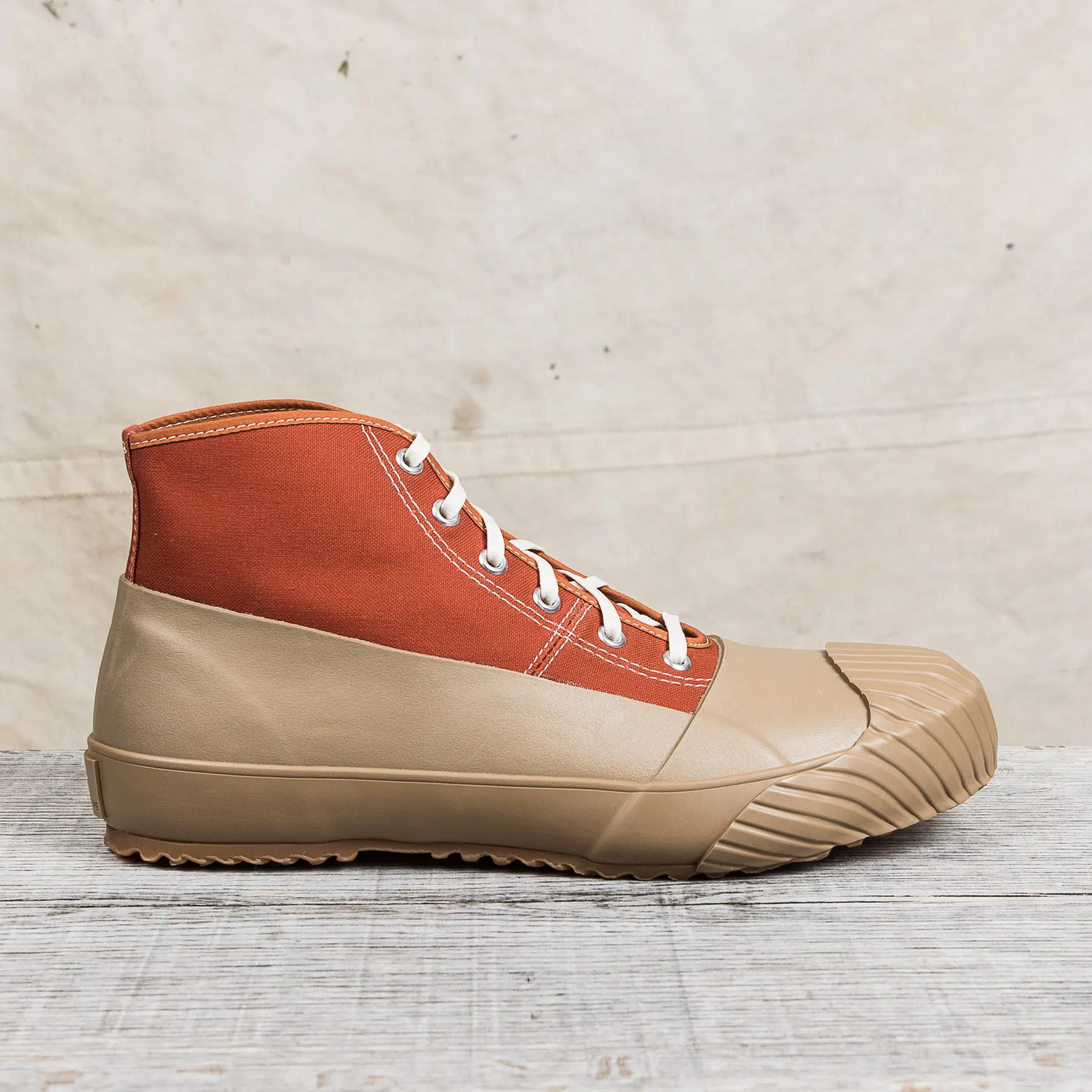 Moonstar All Weather Vulcanized Rubber Shoes Brick