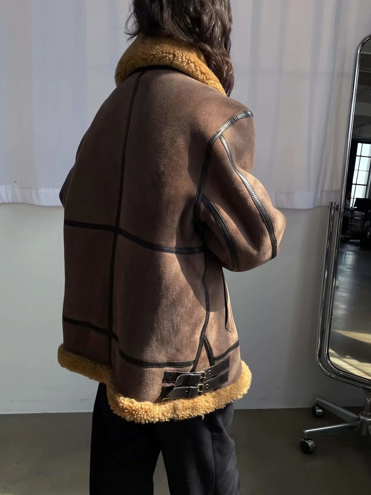 MORGAN JACKET - BROWN/BROWN