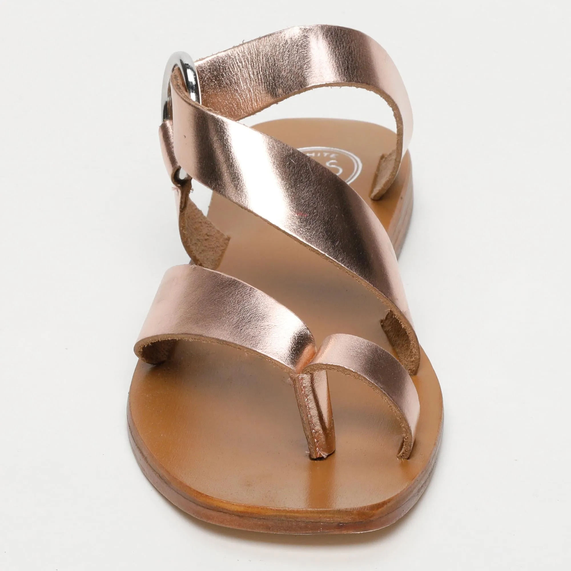 Emma Rose Gold Mules