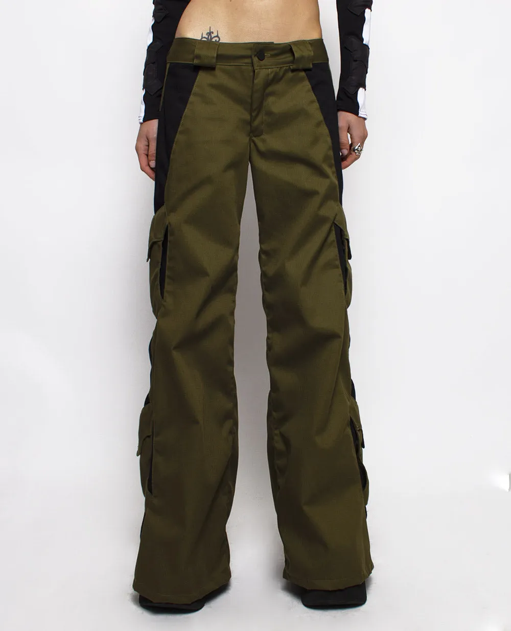 NANOTECHI FLARE TROUSERS WOMENS