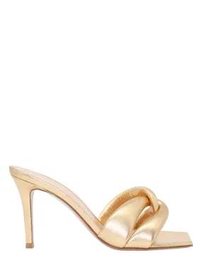 Nappa Silk Mule Heel - Gianvito Rossi Mekong