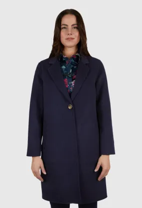 Navy Thomas Cook Womens Leicester Coat