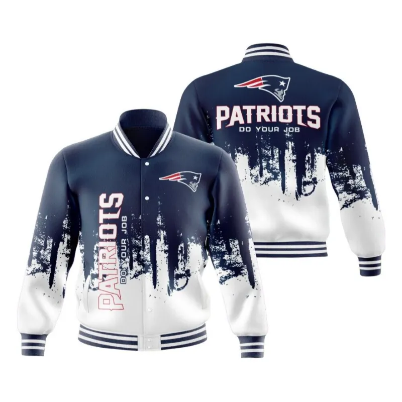 New England Patriots Varsity Jacket