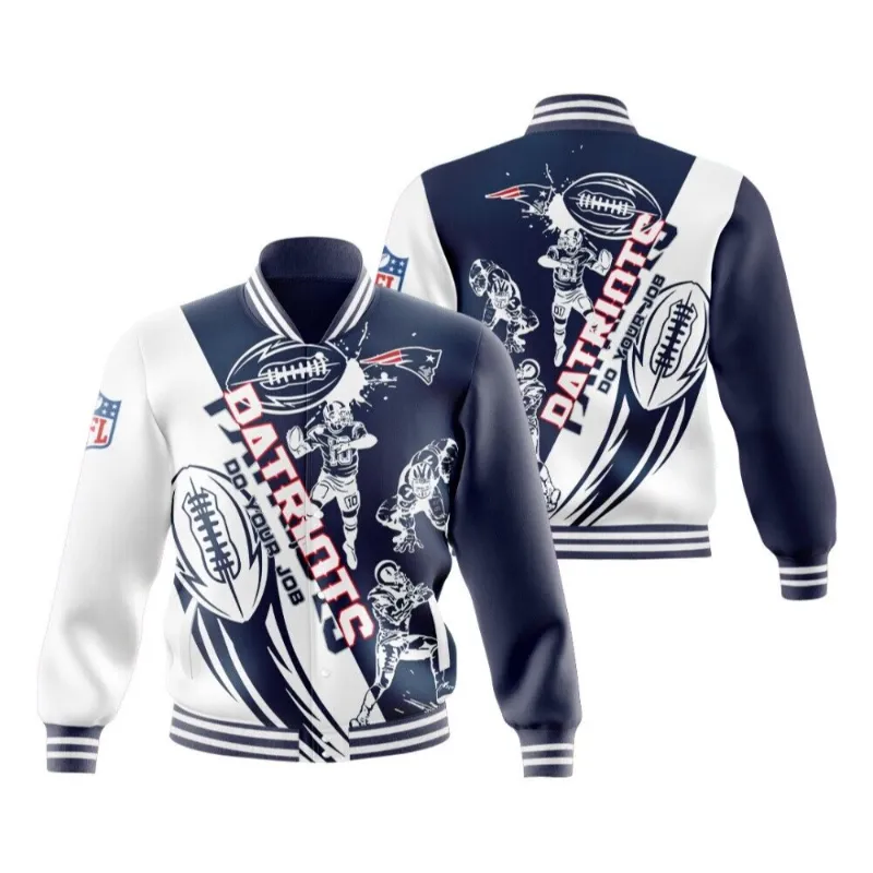 New England Patriots Varsity Jacket